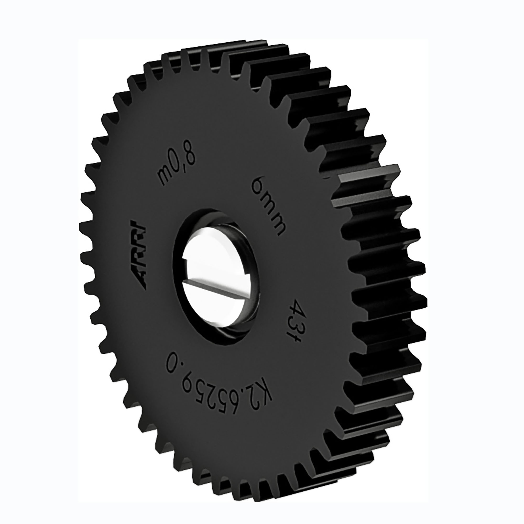 FF Gear 0.8 Mod, 43 Tooth, 6mm