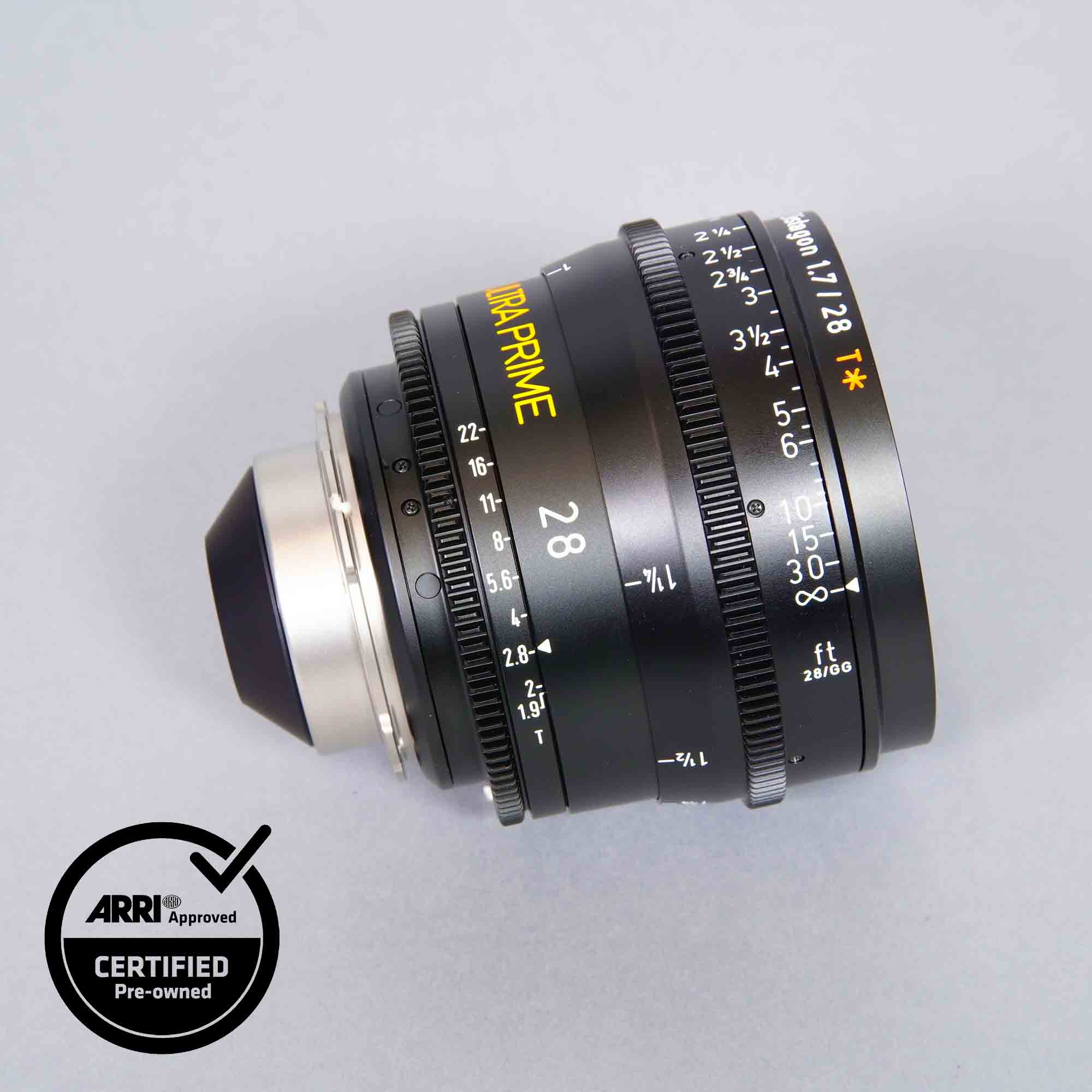 ARRI Ultra Prime 28mm/T1.9 Feet