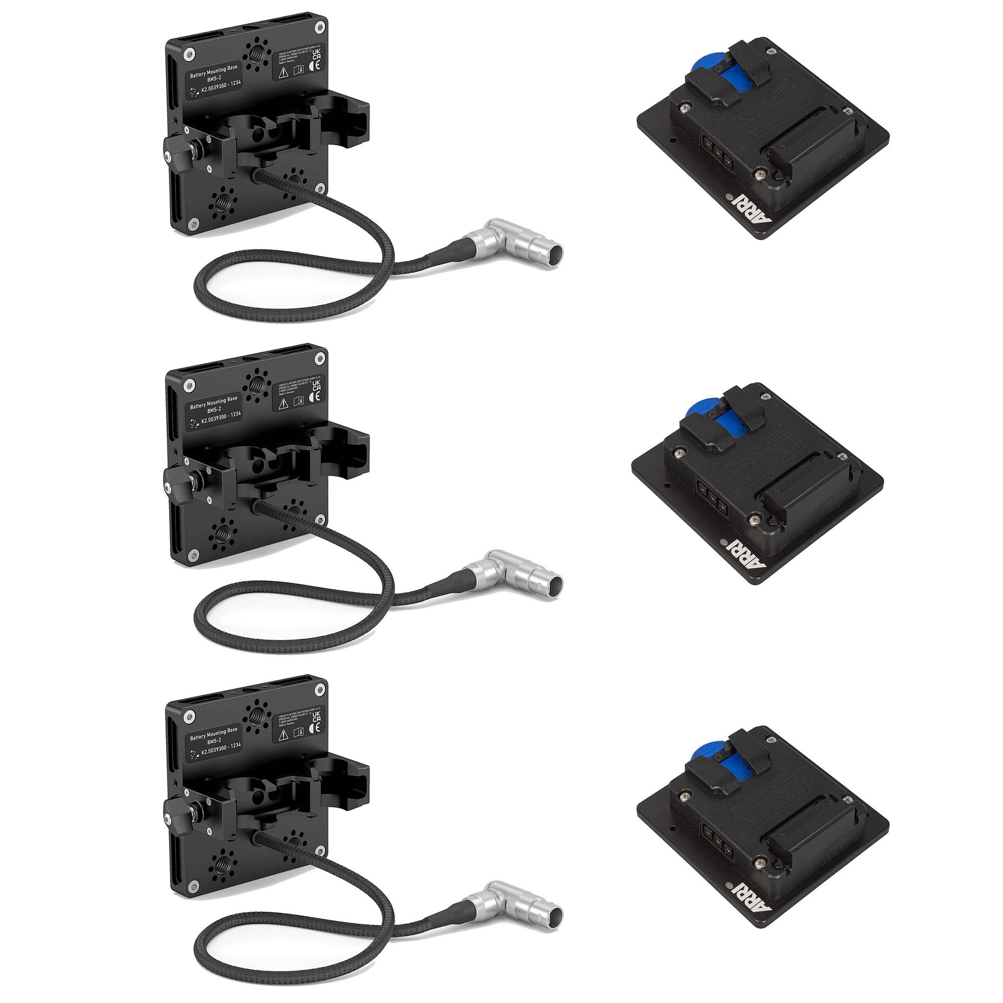 BMS-1 Upgrade Set, V-Mount, incl. 3 Mounts