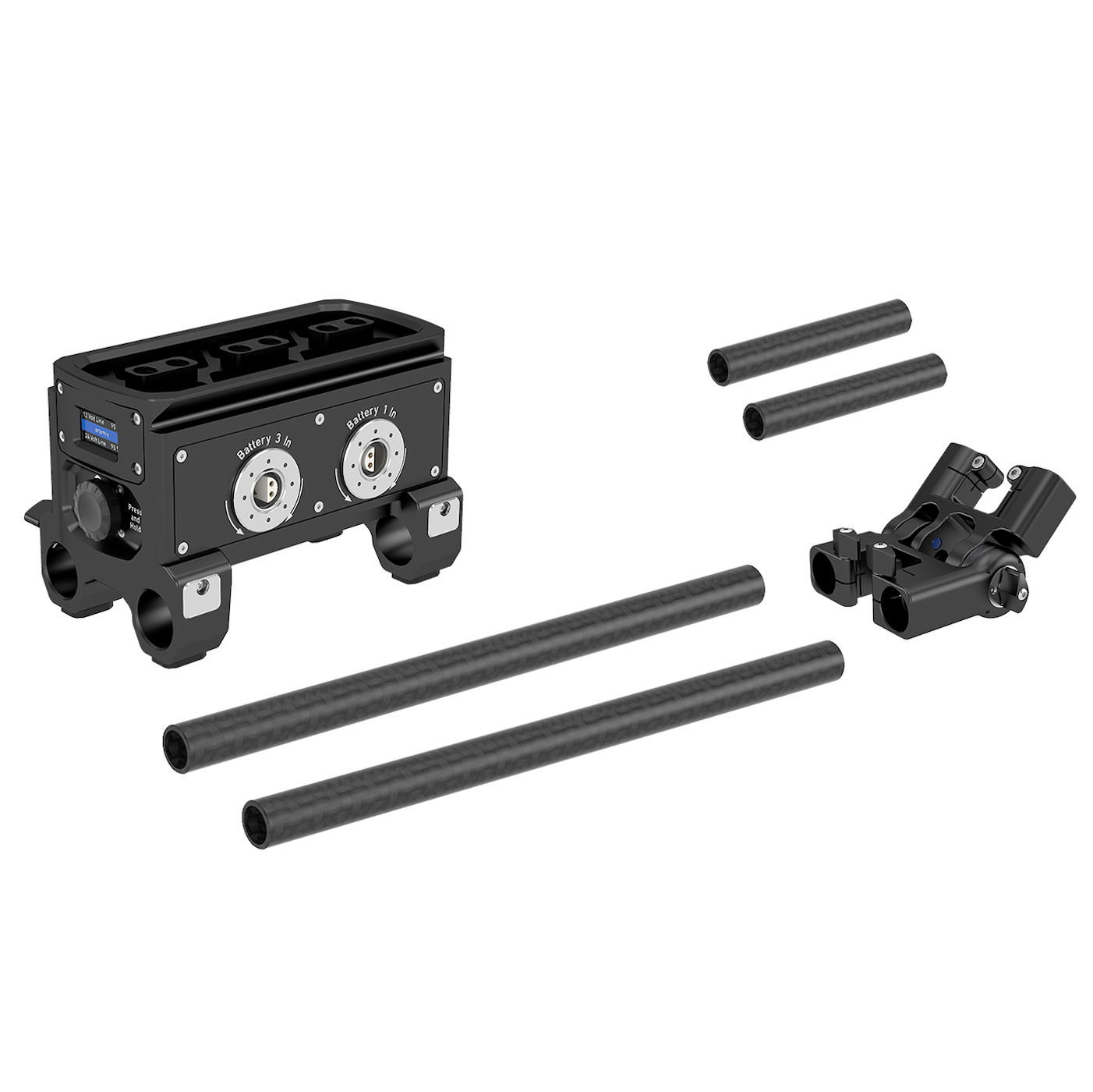 Battery Hanger Gen. 2, incl. 19mm Rods