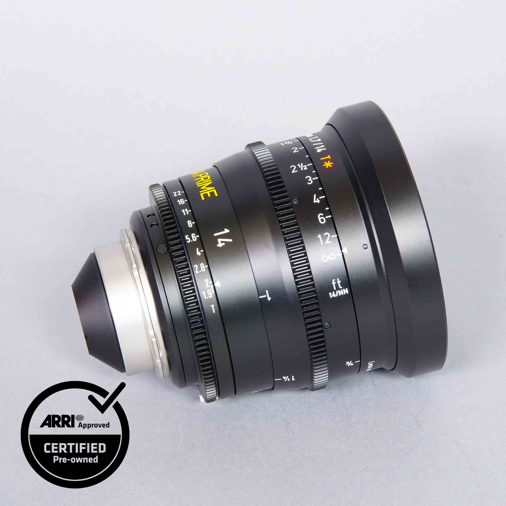 ARRI Ultra Prime 14mm/T1.9 Feet