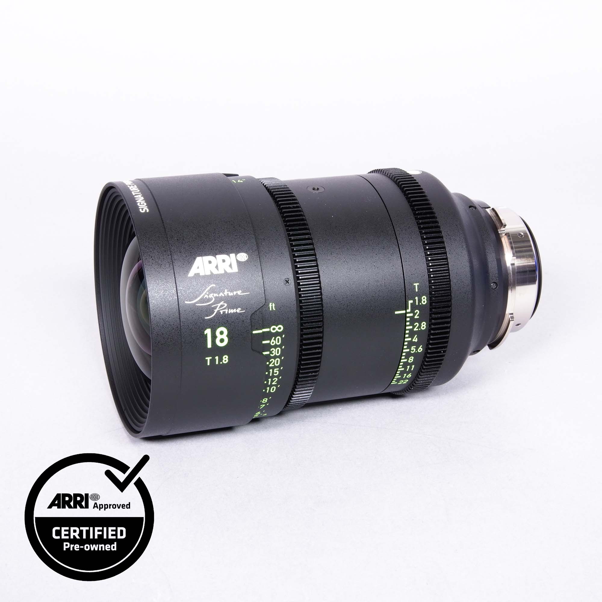 ARRI Signature Prime 18/T1.8 F