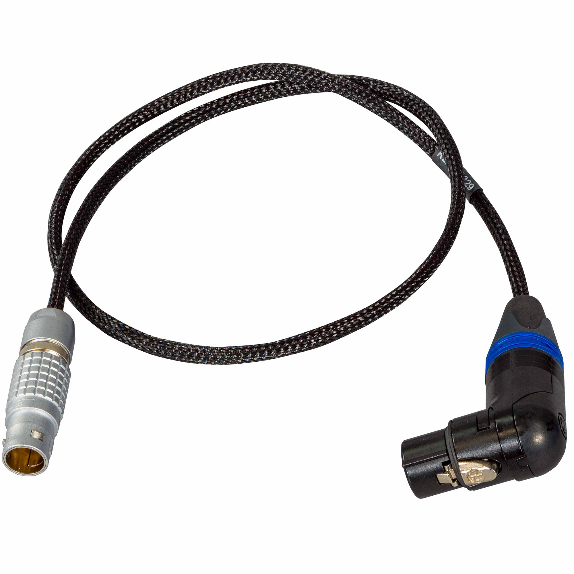 Cam Pwr Gen. 2, 4 pin XLR, 12V, right-angled elbow