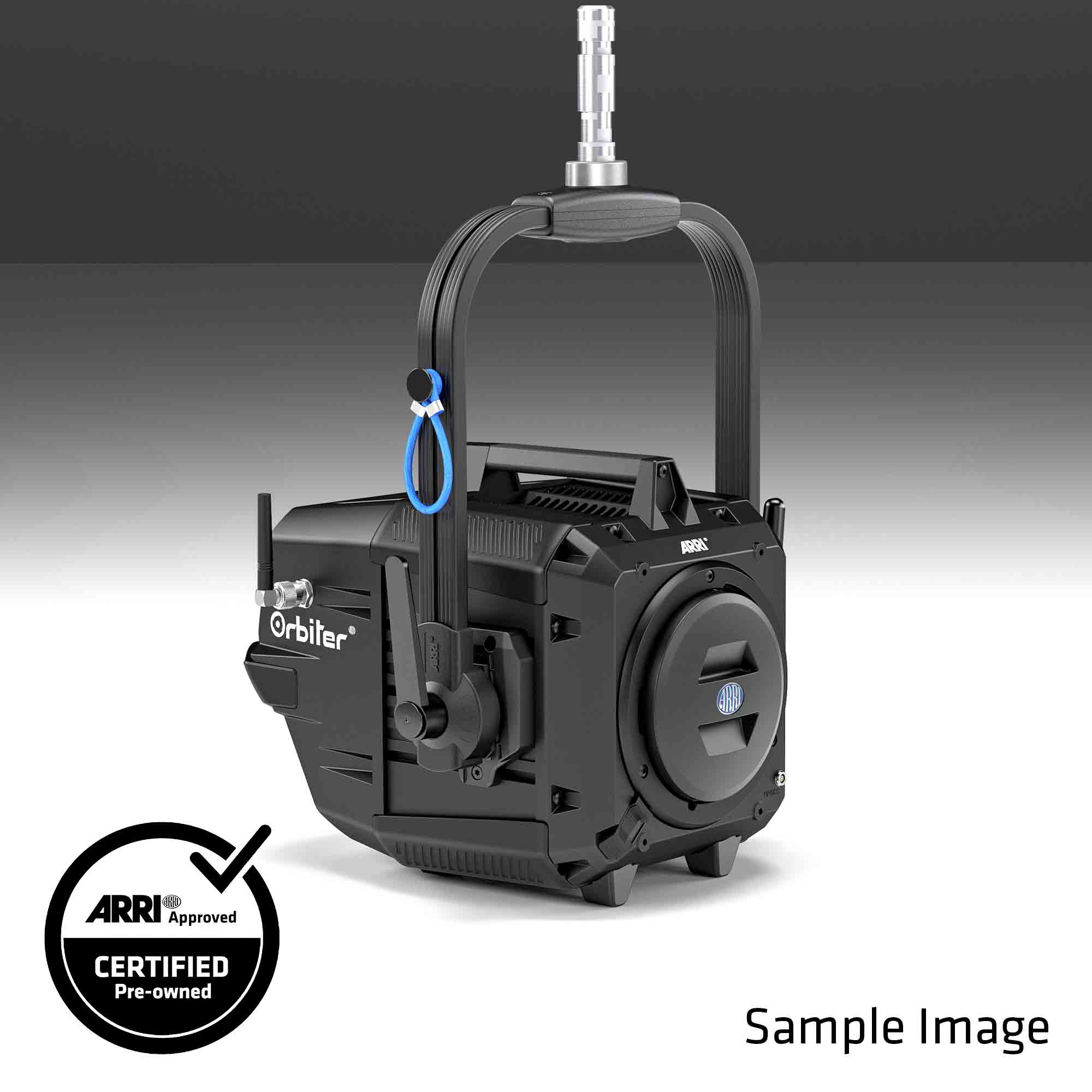 Orbiter Black Lamp Head in Case
