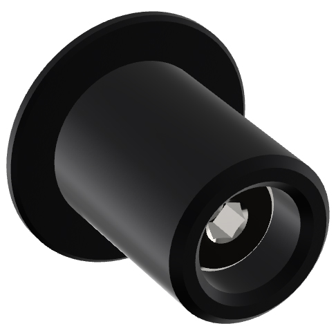Adapter 19mm with 1/4in thread