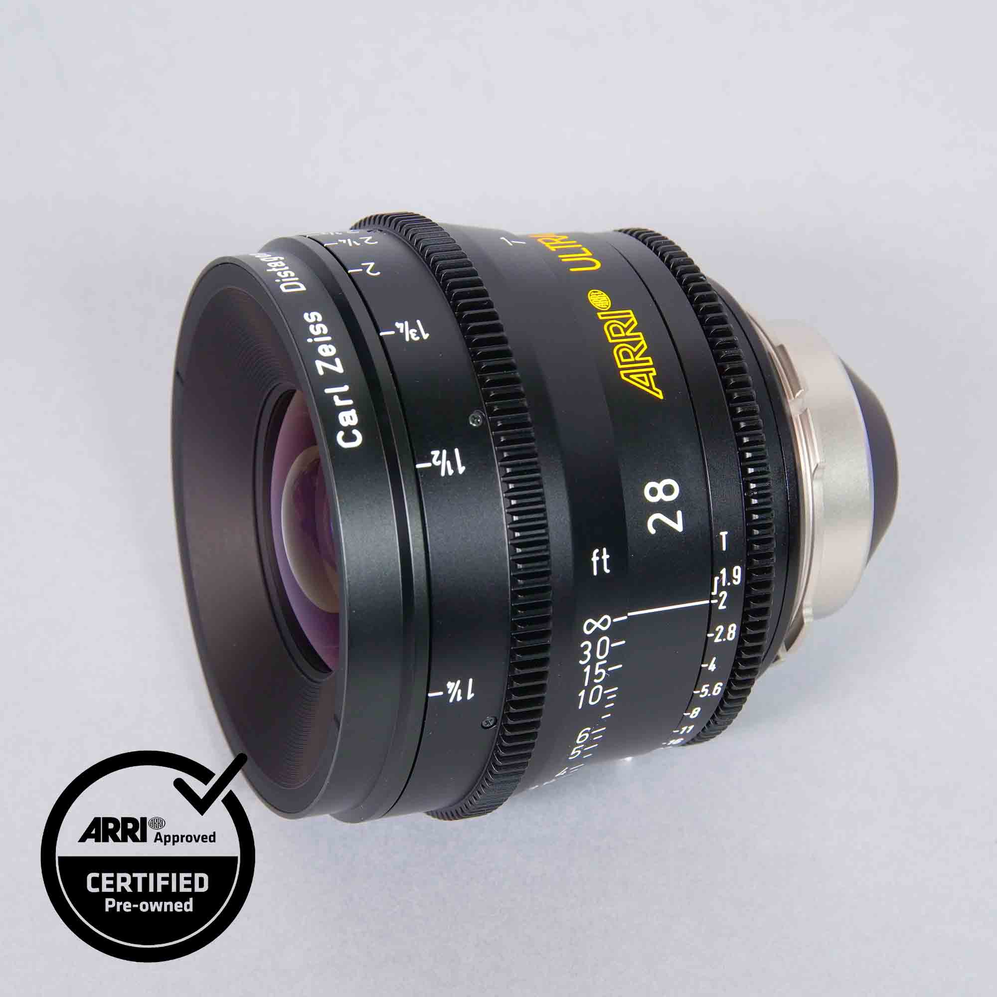 ARRI Ultra Prime 28mm/T1.9 Feet