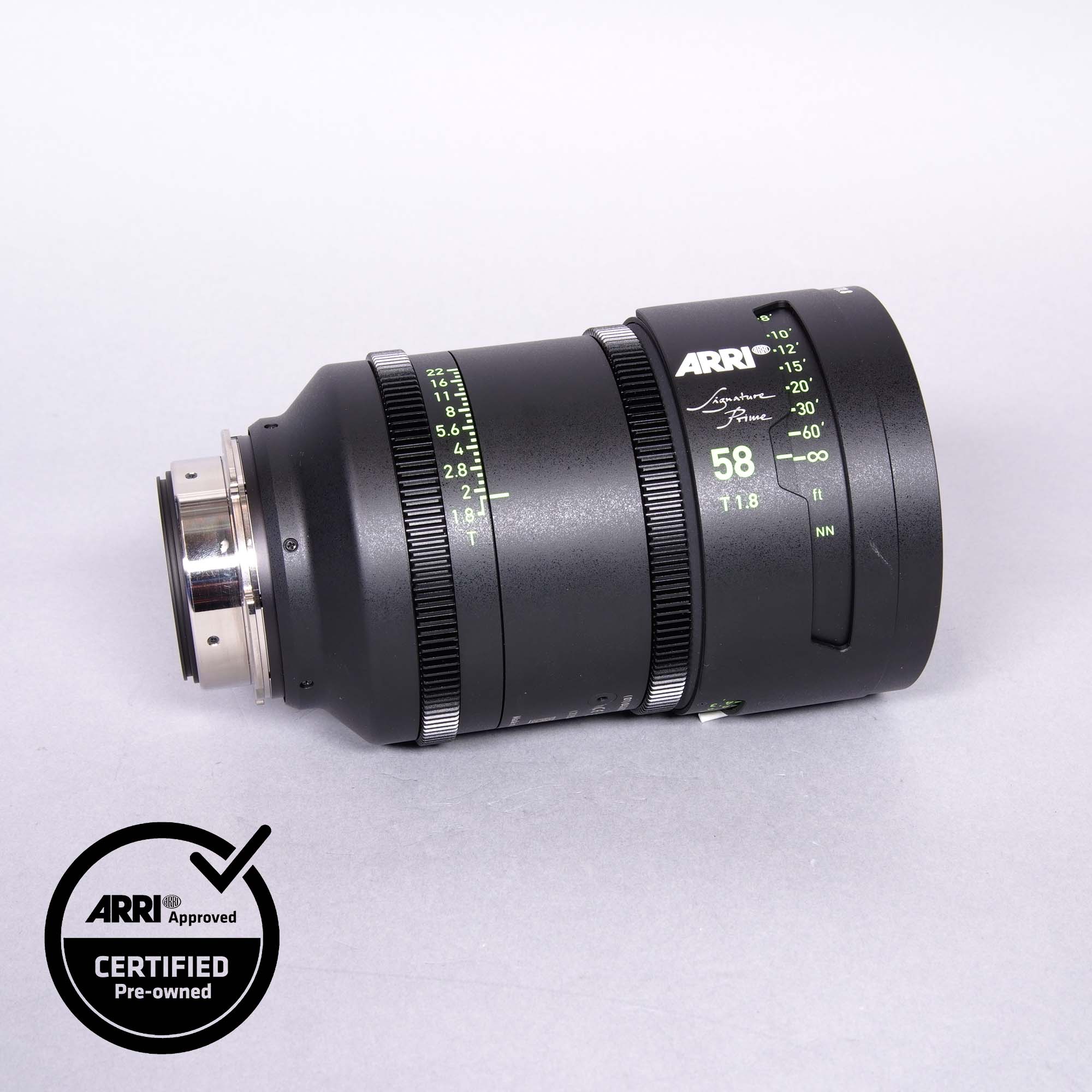 ARRI Signature Prime 58mm/T1.8 F
