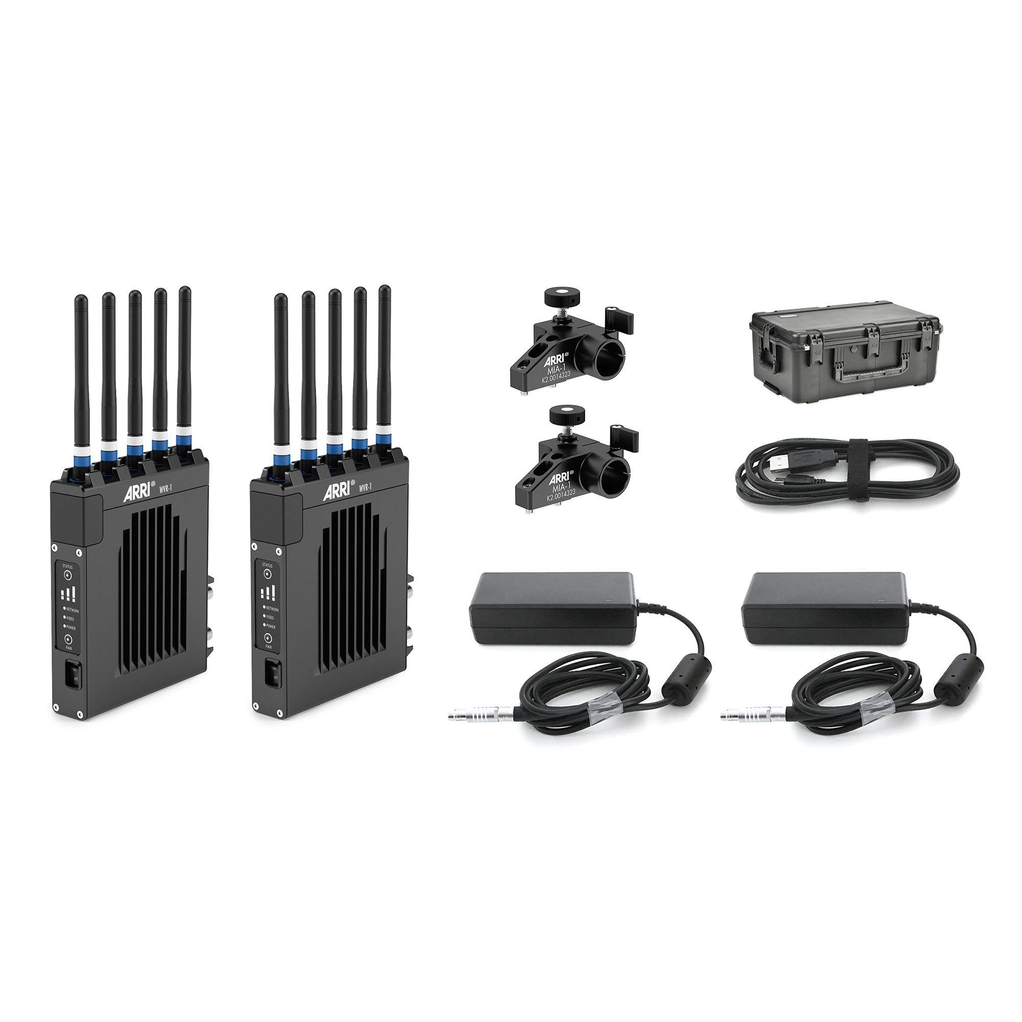 Dual Wireless Video Receiver WVR-1, Pro Set