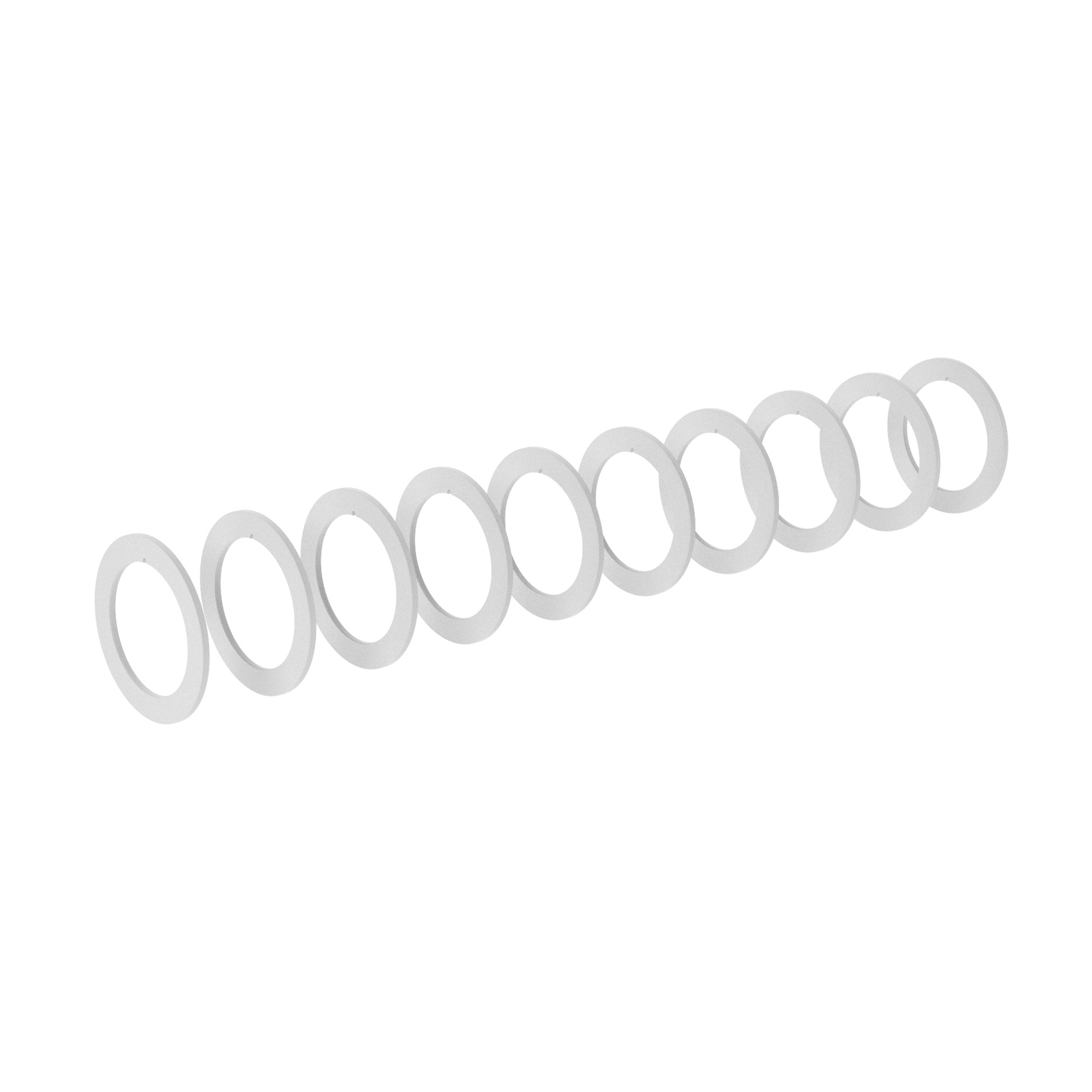 Marking Disk, Flat, Set 10x