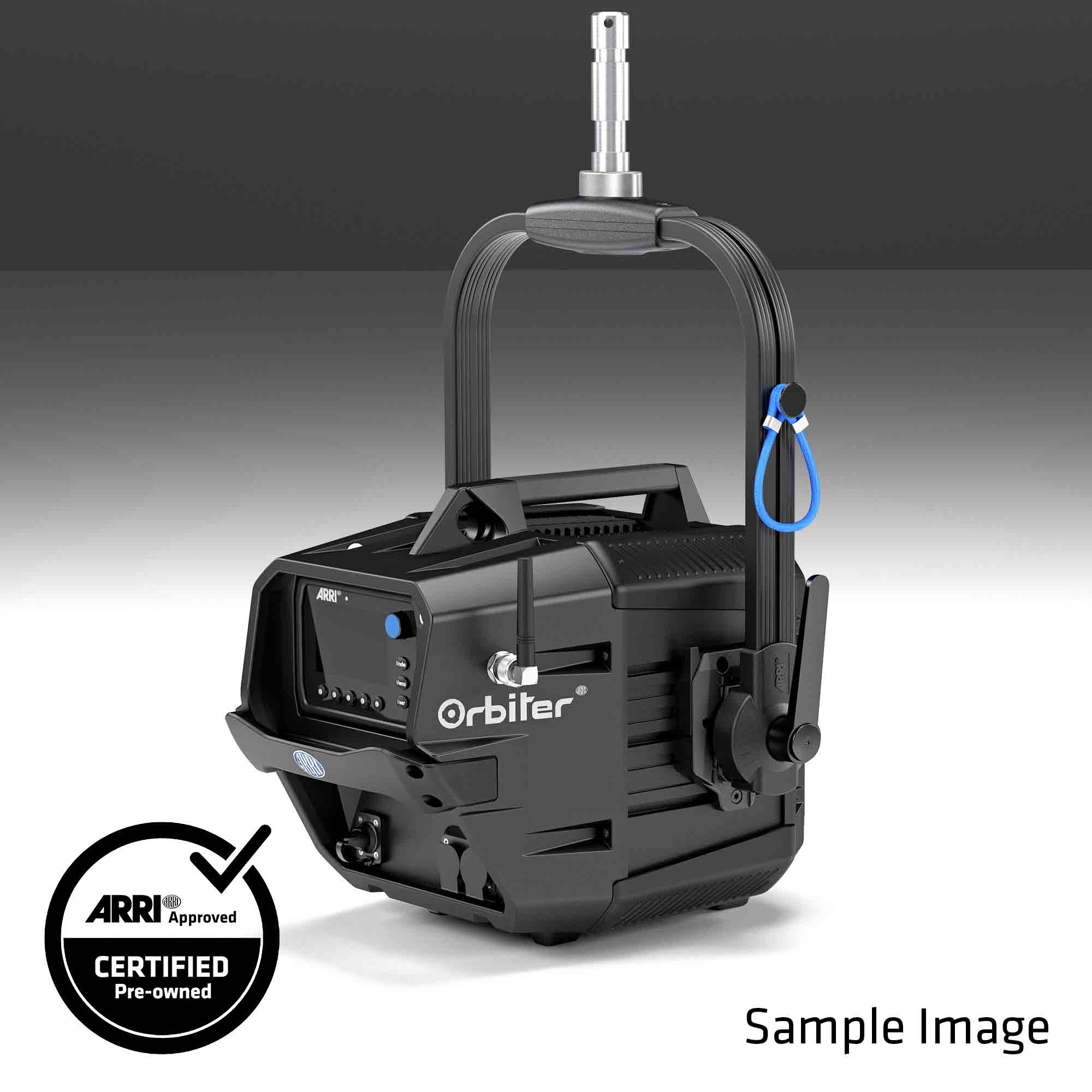 Orbiter Black Lamp Head in Case